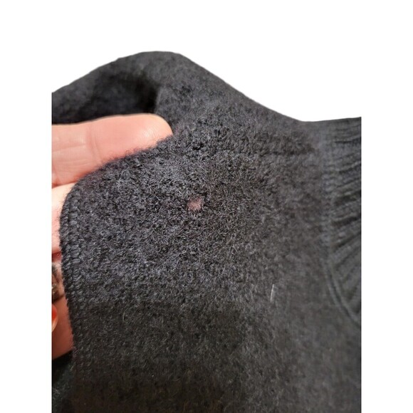 Coldwater Creek Breezy Evenings Cat 100% Wool Zip Vest S Colorful/Winter E24 - Picture 12 of 13